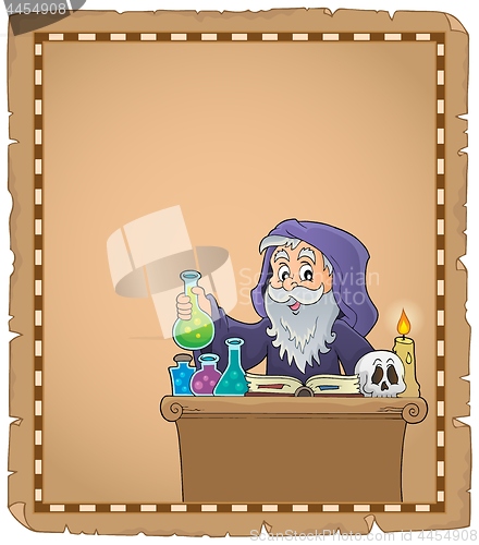 Image of Alchemist topic parchment 2