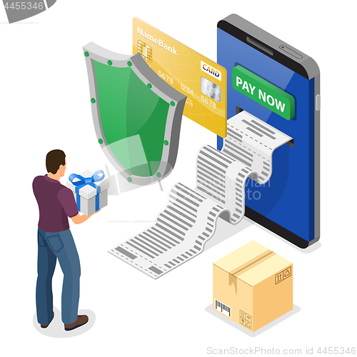 Image of Internet Shopping and Online Payments Concept