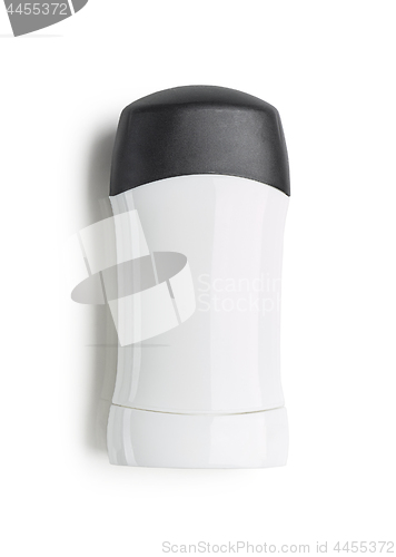 Image of black and white antiperspirant stick