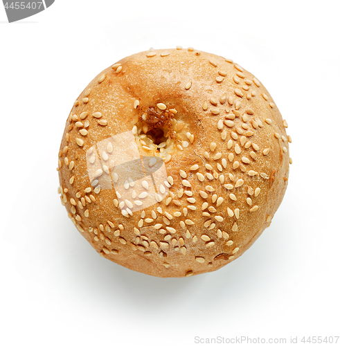 Image of freshly baked bread bun