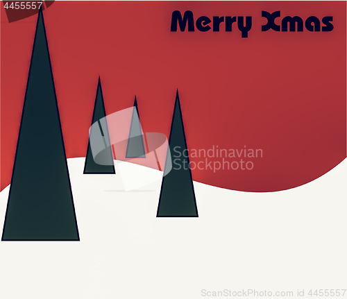Image of Vintage looking Christmas card