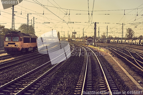 Image of Railway Station Tracks