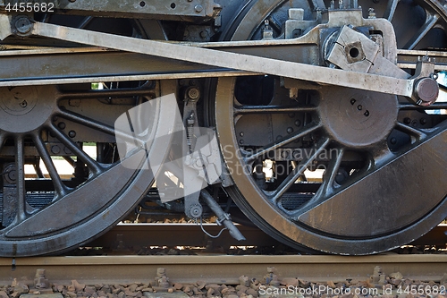 Image of Steam Locomotive Closeup