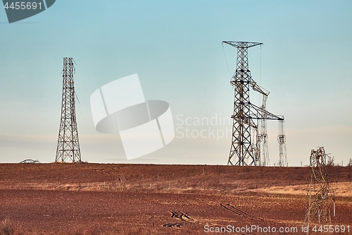 Image of Electric lines collapsed