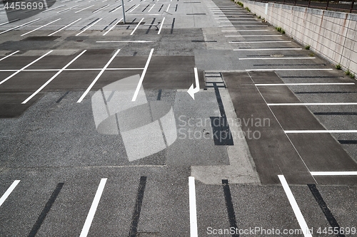 Image of Empty parking places