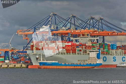 Image of Huge Container Ship