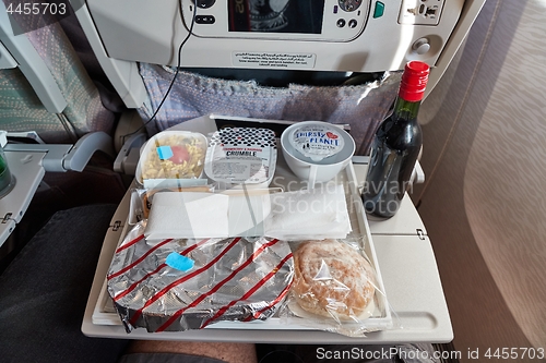 Image of Airline food consumed