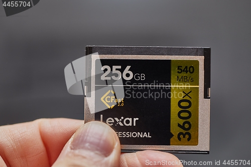 Image of Cfast memory card