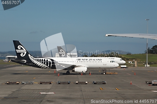 Image of Air New Zealand planes
