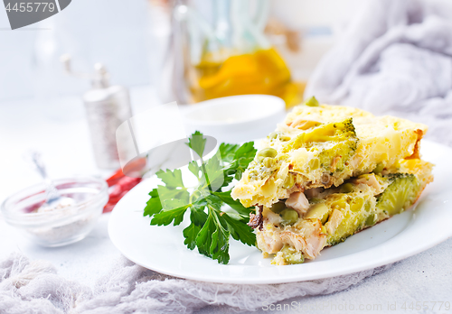 Image of omelette with vegetables 