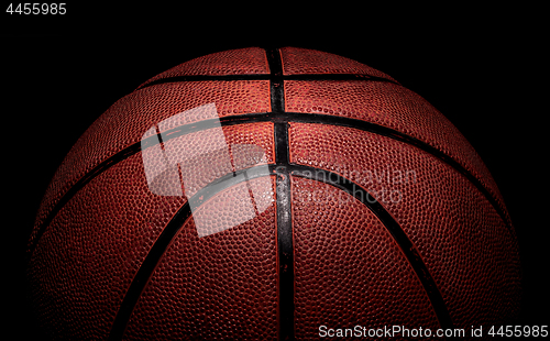 Image of Part of basketball ball