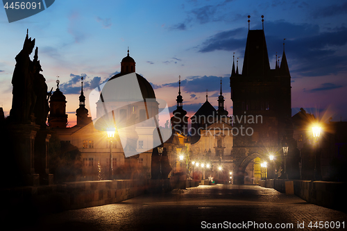 Image of Illumination on Charles bridge