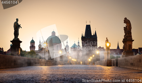 Image of Fog on Charles Bridge