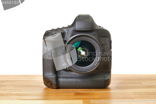 Image of DSLR camera detail