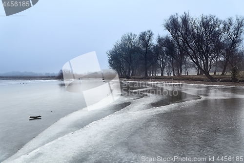 Image of Skating on a lake