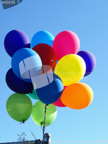 Image of Balloons in the air
