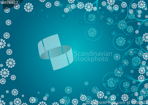 Image of Gentle background for the New Year greeting cards, 