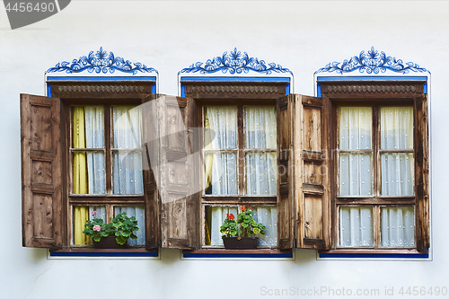 Image of Windows of an Old House