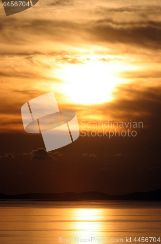 Image of Sunset on the Adriatic sea 