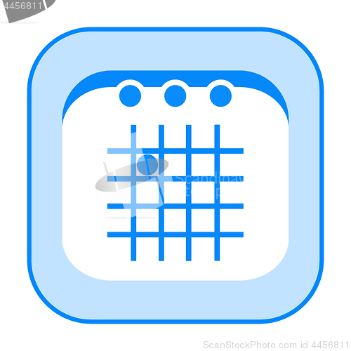 Image of Calendar blue icon