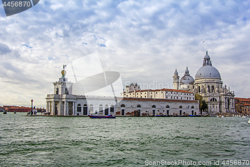 Image of Views of beautiful buildings, gondolas, bridges and canals in Ve