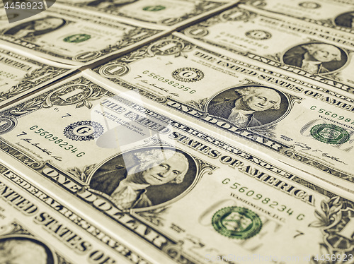 Image of Vintage Dollar notes 1 Dollar