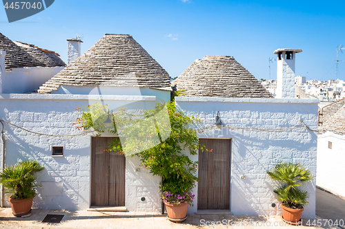 Image of Alberobello, ITALY - Trulli di Alberobello, UNESCO heritage site