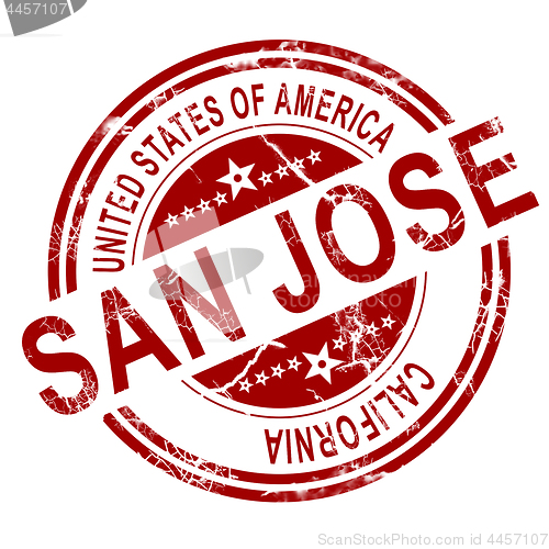 Image of San Jose with white background