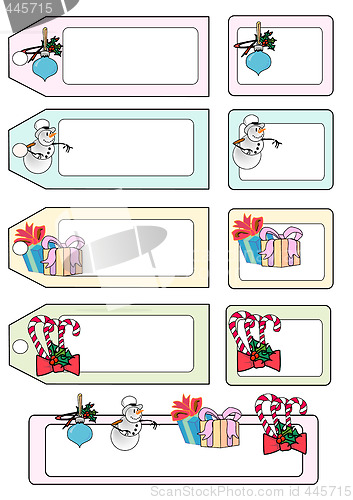 Image of Christmas Present Tags