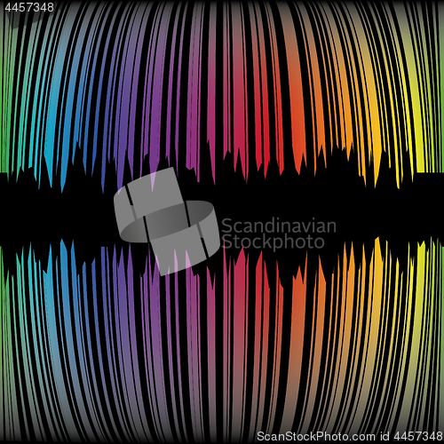 Image of Abstract bacground with rainbow strips