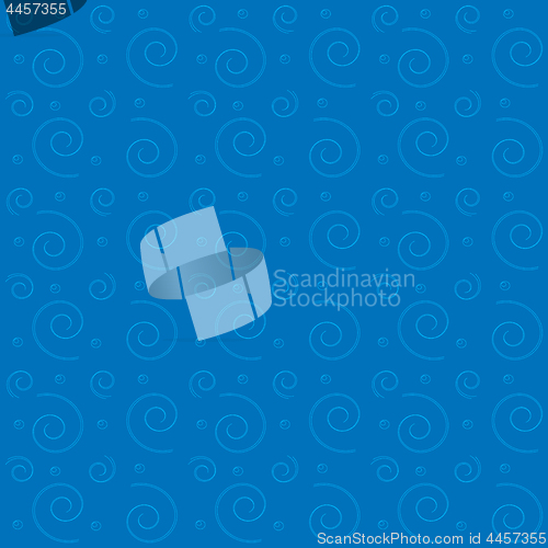 Image of Blue seamless patten, part 3