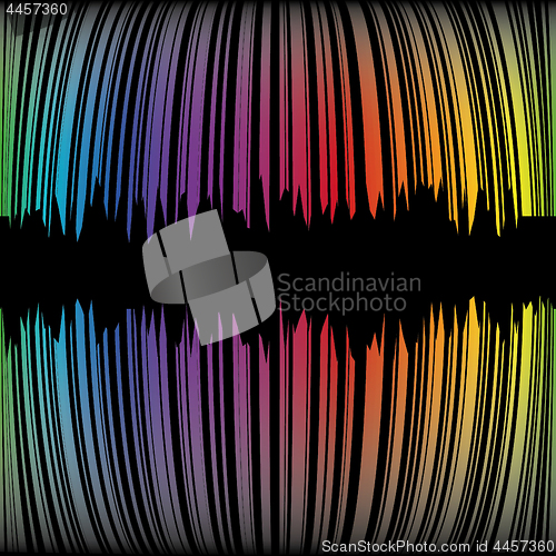 Image of Abstract bacground with rainbow strips