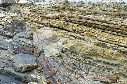 Image of Landscape of rocky beach