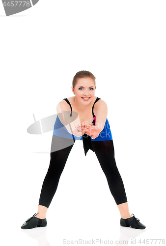 Image of Young woman dancer