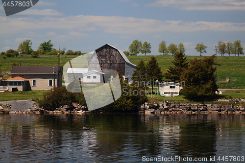 Image of Barn on one from Thousands Islands Ontario 
