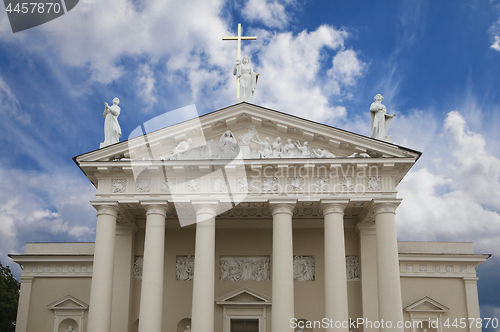 Image of St. Stanislaus and St Ladislaus cathedral in Vilnius
