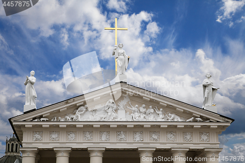 Image of St. Stanislaus and St Ladislaus cathedral in Vilnius