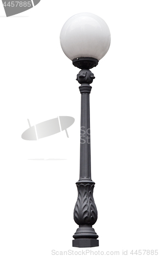 Image of Street lamppost, isolated