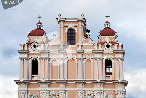 Image of St Casimir church in Vilnius