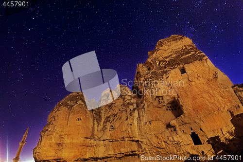 Image of Night Goreme city, Turkey