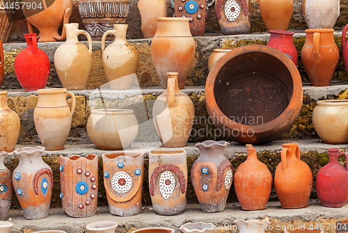 Image of Diverse turkish pottery