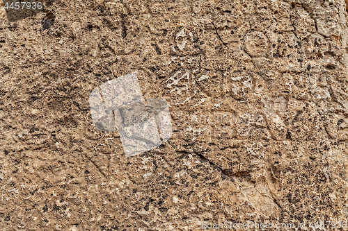 Image of Stone plate with inscriptions in ancient city Hierapolis