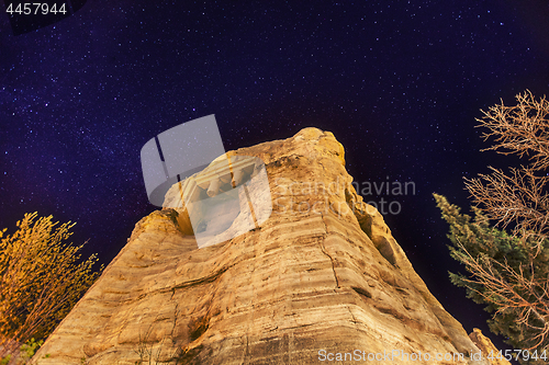 Image of Night Goreme city, Turkey