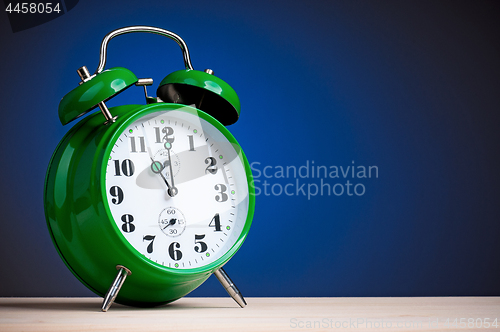 Image of Green alarm clock