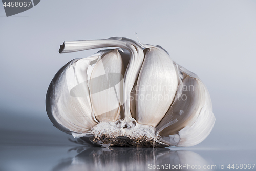 Image of Half a garlic bulb