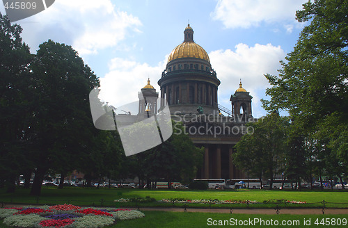 Image of The dome of St. Isaac’s Cathedral