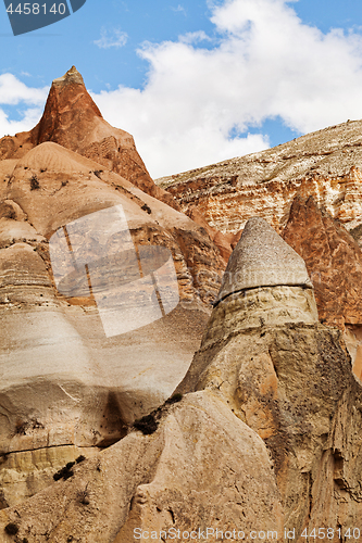 Image of Fairy houses stone cliffs