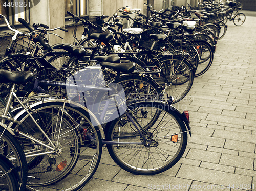 Image of Vintage looking Bikes picture