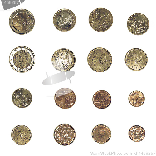 Image of Vintage Euro coin - Spain