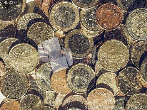 Image of Vintage Euro coin